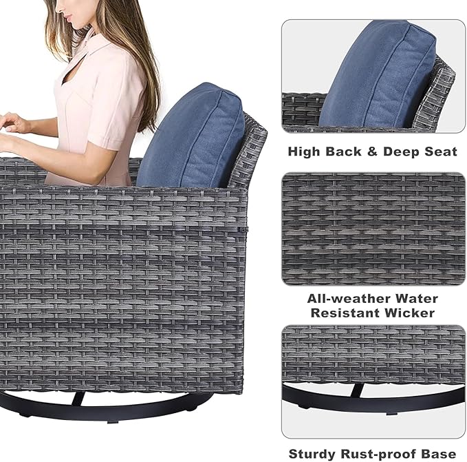 Belord Patio Sectional Furniture Set - Image 6