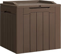 Flamaker Deck Box 31 Gallon Waterproof Resin Small Deck Box by Flamaker