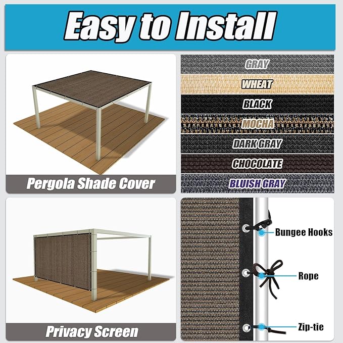 Amagenix 90% Sun Shade Cloth - Image 5