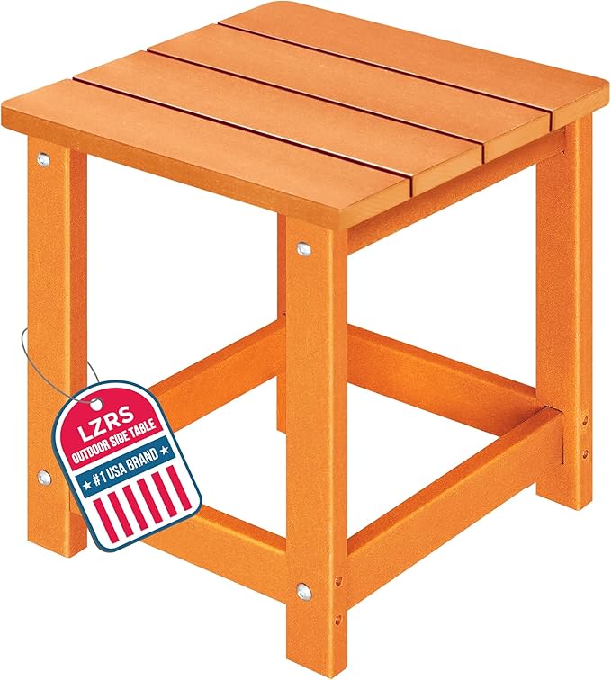 LZRS Adirondack Square Outdoor Side Table by LZRSPET
