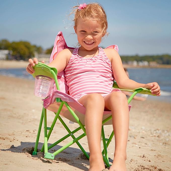 Melissa & Doug Bella Butterfly Child's Outdoor Chair - Image 2