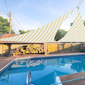 E&K Sunrise 7' x 7' x 7' Sun Shade Sail Triangle Canopy Shade Cover UV Block by EKSUNRISEINC