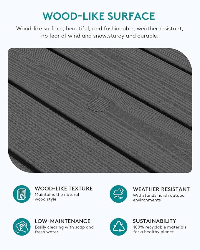 SERWALL Outdoor Coffee Table - Image 4