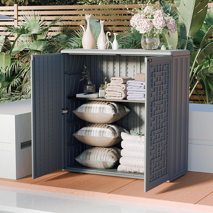 Indoor Outdoor Storage Cabinet Waterproof - Image 2
