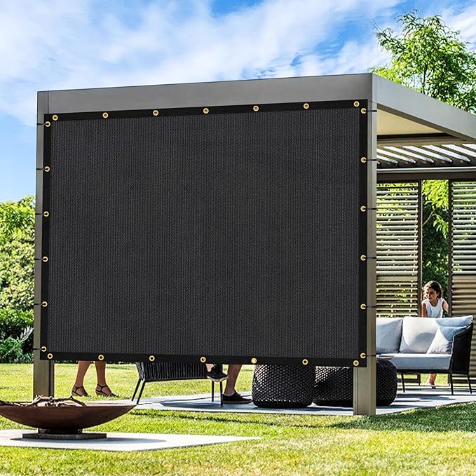 Artpuch Outdoor Pergola Shade Cover 9x12 FT Sun Shade Cloth by Artpuch