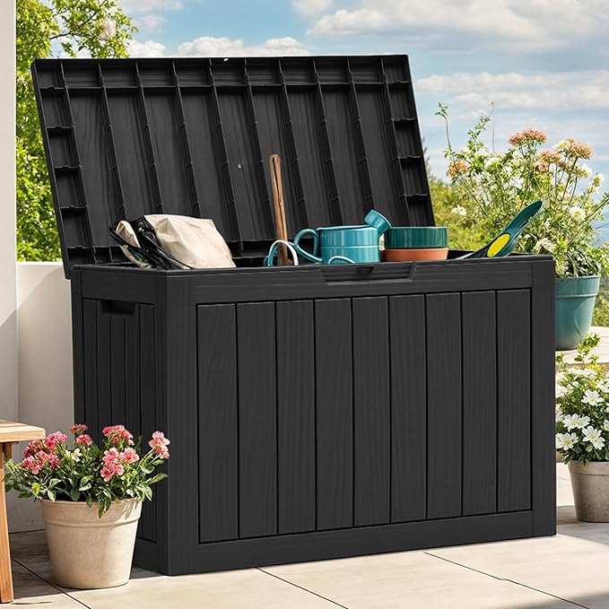 YITAHOME 45 Gallon Deck Box, Outdoor Storage Box - Image 2