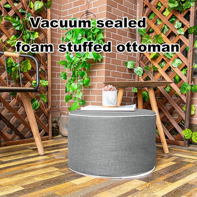 Outdoor Ottoman Outdoor Ottomans - Image 5