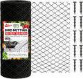 Heavy Duty Bird Netting for Garden Protection & Fruit Trees, 15x15 Ft by Aticca