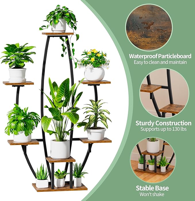 JUSTOGO Plant Stand Indoor - Image 7