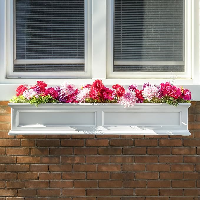 Mayne Fairfield 5-Foot Window Box – Self-Watering, Weather-Resistant Planter - Image 8