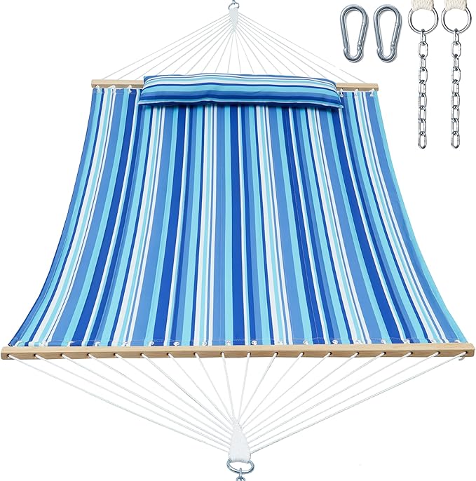 Double Quilted Fabric Tree Hammock by GafeteOutdoorLiving