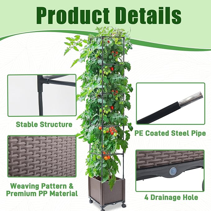Raised Garden Bed Planter Box - Image 2