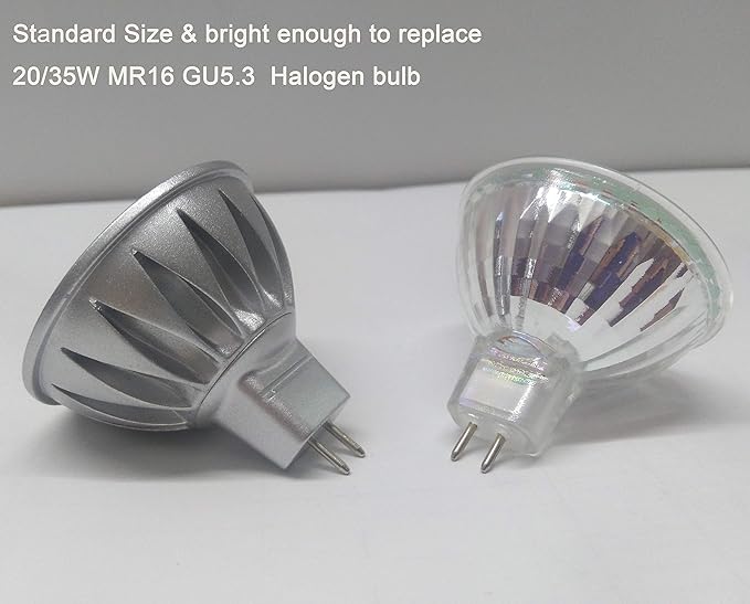 ALIDE MR16 Green Led Bulbs 5W 12V, Replace 20W 35W 50W Halogen, Low Voltage - Image 4