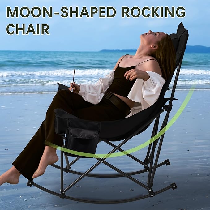 Oversized Rocking Camping Chair - Image 6