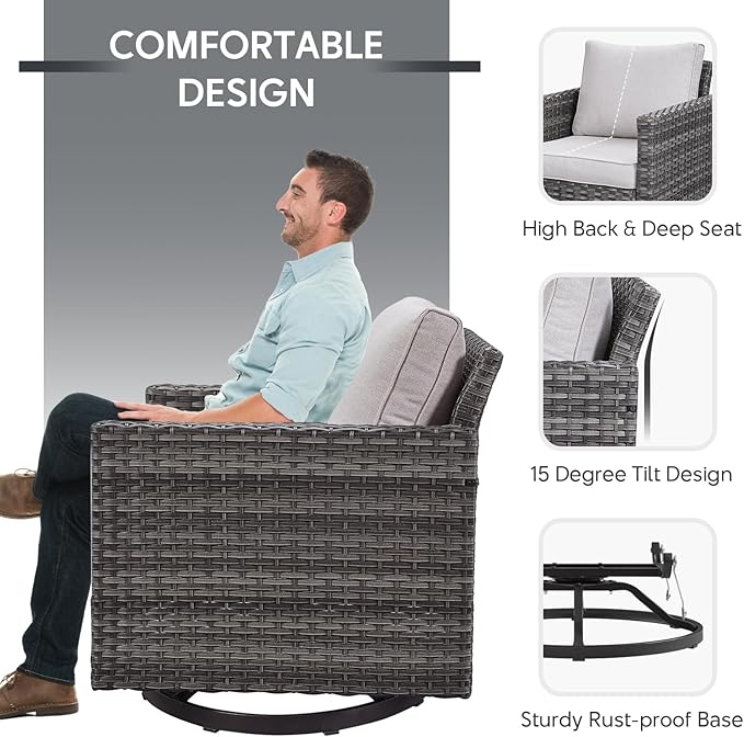 Belord Patio Sectional Furniture Set - Image 6
