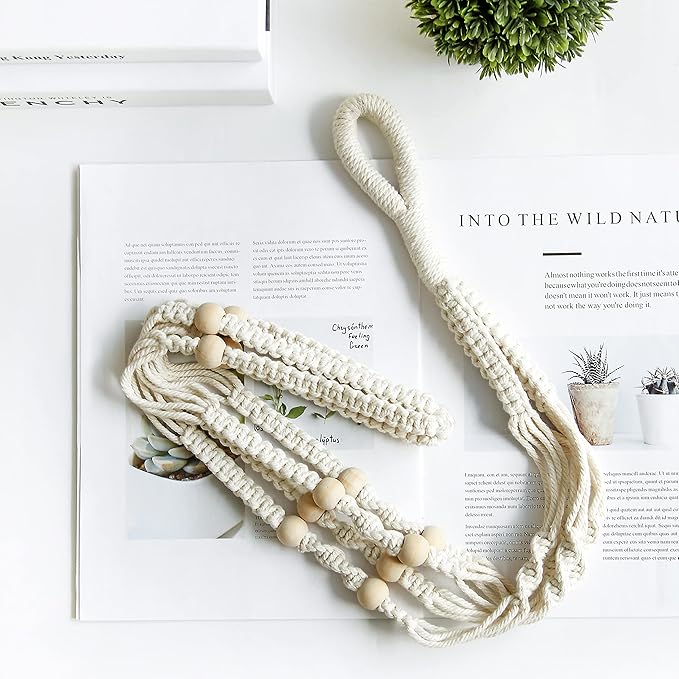 Macrame Plant Hanger Indoor Hanging - Image 4