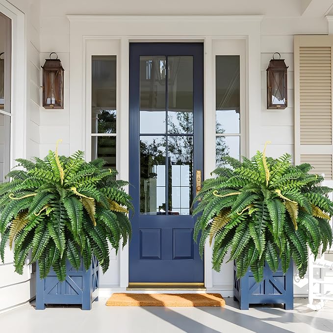 MARTINE MALL 48 inch Fake Ferns Artificial Ferns - Image 5