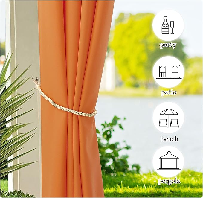 NICETOWN Canvas Outdoor Curtains - Image 7