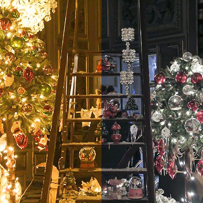Warm White to Cool White Color Changing 200 LED 66FT Connectable Christmas - Image 4