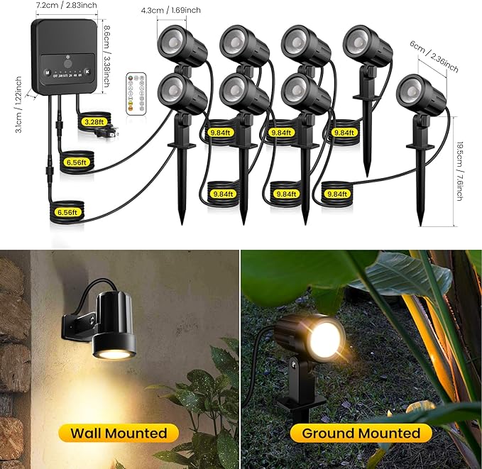LED Landscape Lighting Kit Outdoor Landscape Lights - Image 7