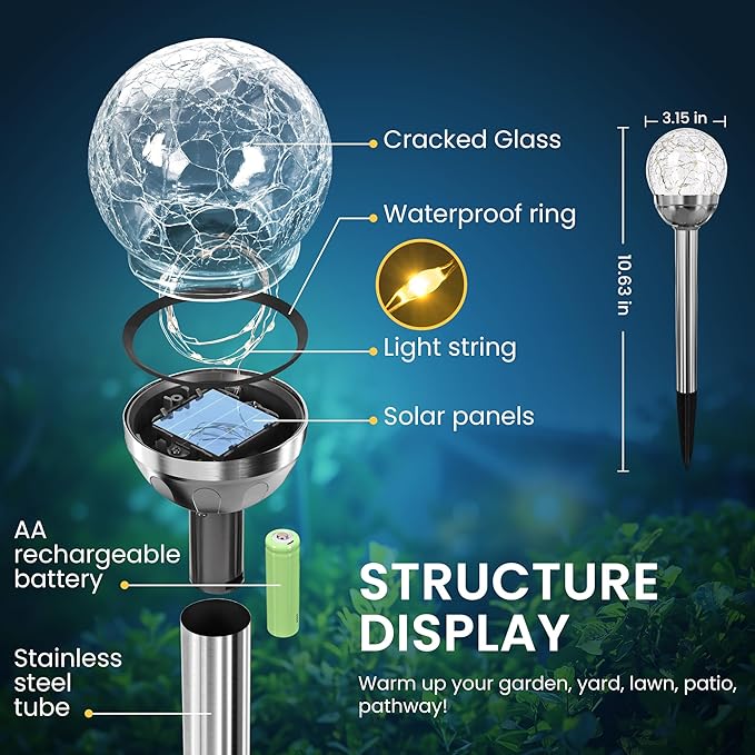 SOLPEX Solar Garden Lights String - Image 7