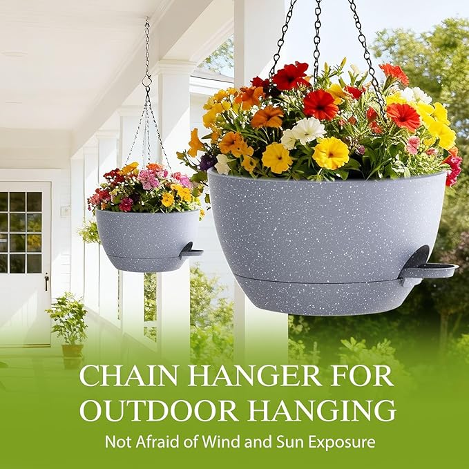 12 Inch Hanging Baskets 2 PC - Image 5