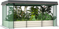 Outsunny 7.3 x 3.4 x 1 ft Galvanized Raised Garden Bed by Outsunny