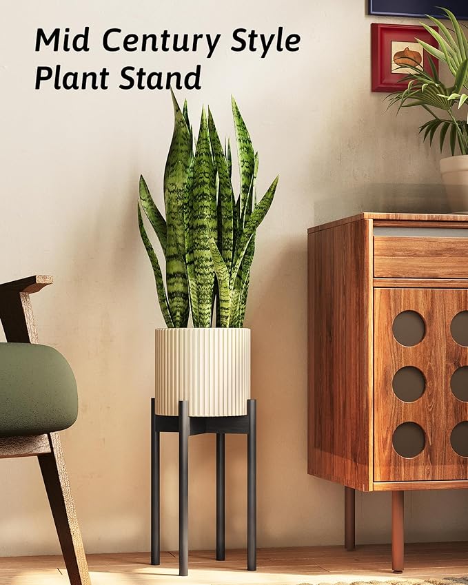 Adjustable Plant Stand Indoor, Bamboo Plant Stand Fits 8 9 10 11 12 Inches - Image 6