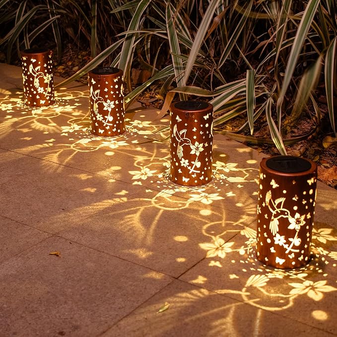 Solar Lanterns Outdoor Waterproof Hummingbirds Birthday Gifts - Image 7