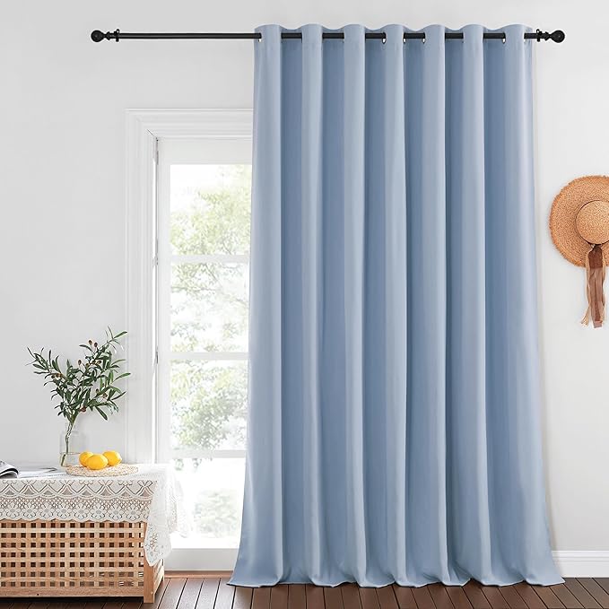 NICETOWN Blackout Patio Curtains 100 x 144 Inches Long by NICETOWN