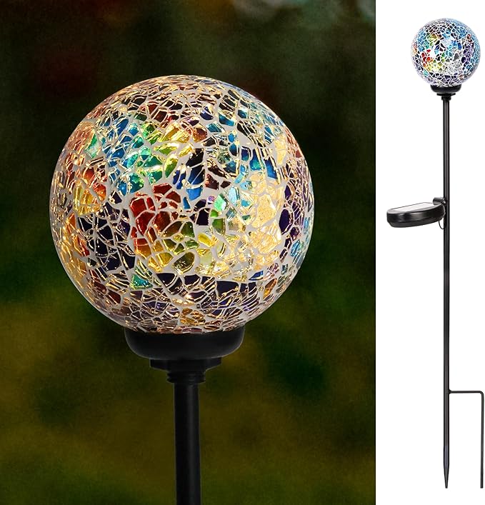 VCUTEKA Solar Path Lights Outdoor Decorative by VCUTEKA
