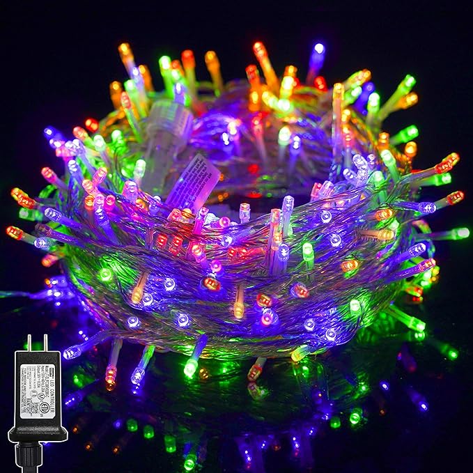 LJLNION 300 LED String Lights Outdoor Indoor, Extra Long 98.5FT Christmas Lights by LJLNION