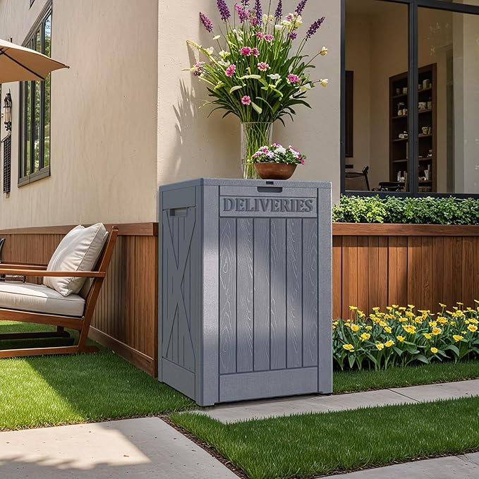 Patiowell 48-Gallon Resin Package Delivery Box - Image 4