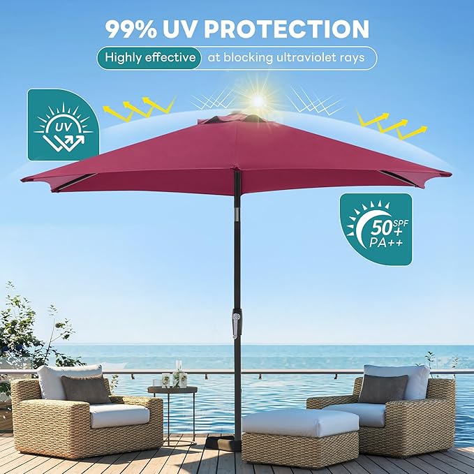 OLIXIS 7.5ft Patio Umbrella - Image 4
