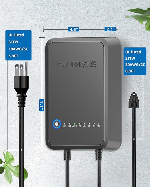 SUNVIE 100W Low Voltage Landscape Transformer Weatherproof Low Voltage - Image 6