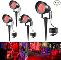 T-SUN Red Spotlight Outdoor, Waterproof LED Landscape Lighting by T-SUN