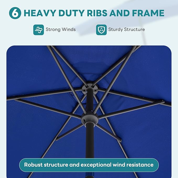 OLIXIS 7.5ft Patio Umbrella - Image 3