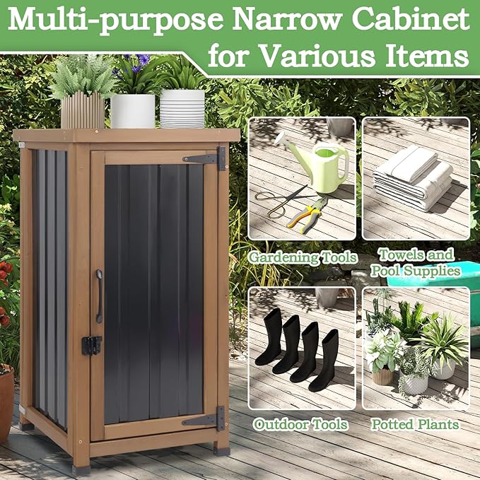 Small Outdoor Storage Cabinet Waterproof - Image 6