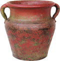 Egyptian Era Designed Earthen Ware Terra-Cotta Vessel/Planter by Goodman+and+Wife