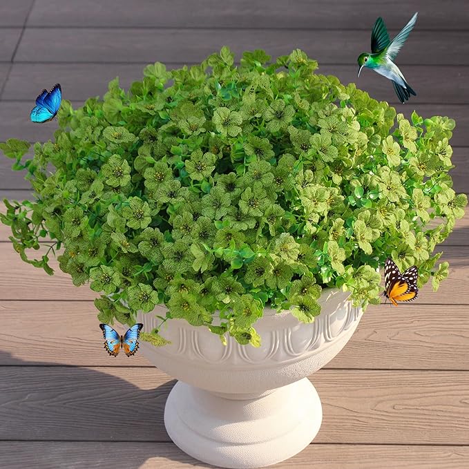 JAKY-Global Faux Artificial Plants Outdoor Flowers Spring Summer Decor 16 by JAKY-Global