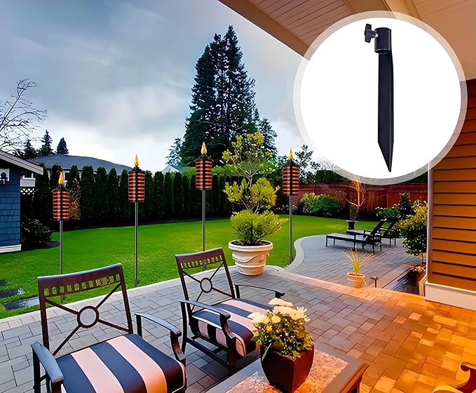 Outdoor Metal Stakes for Ground, Garden Stakes for Lights, Used for Replacement - Image 7
