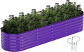 Galvanized Metal Planter Raised Garden Bed Kit by ZFHgarden