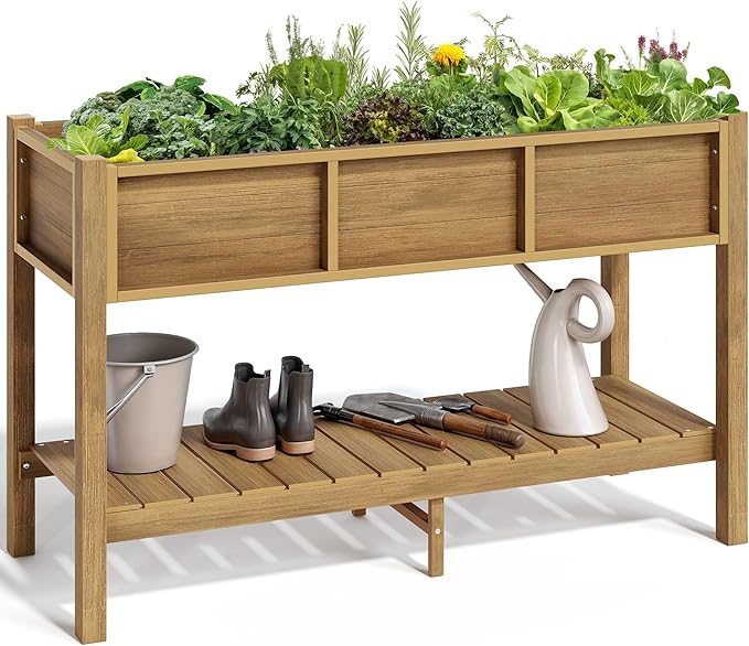 YITAHOME Raised Garden Bed Outdoor HDPE by YITAHOME