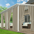 Outdoor Curtains for Patio Waterproof by RichSets