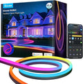 Govee Outdoor Neon Rope Lights, 65.6ft RGBIC IP67 Waterproof Outdoor Decorations by Govee