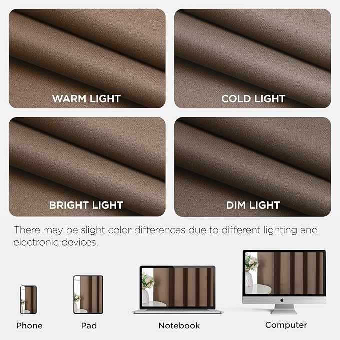 Joydeco Blackout Door Curtain for Doorway Privacy 78 Inches Long, Grommet - Image 9