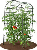 79" Garden Trellis Arch for Climbing Plants – Tall Outdoor Metal Trellis for by GardenArchTrellisforPlants