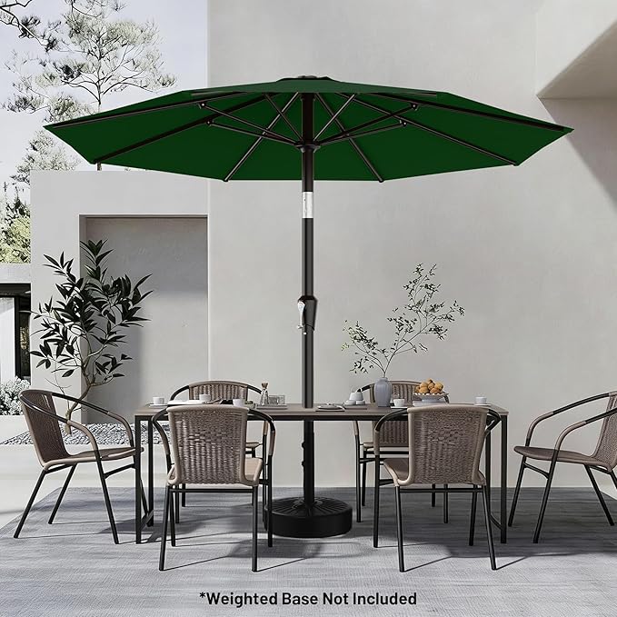 AreShark 9 FT Patio Umbrella for Outdoor, Outdoor Table Umbrella - Image 6