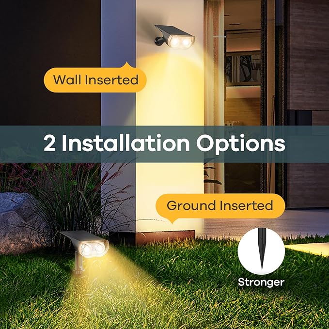 Linkind Solar Lights Outdoor Waterproof IP65, StarRay Dusk-to-Dawn Outdoor - Image 4
