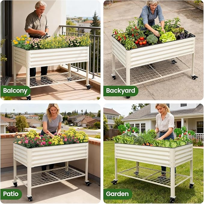 Elevated Raised Garden Bed 2' x 4' - Image 8